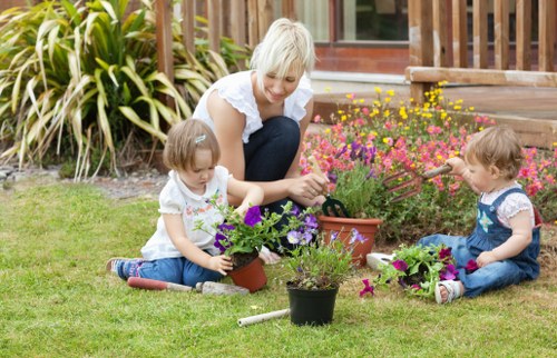 Reviewing a gardening complaint and service details