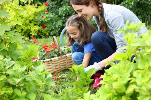 Fortis Green gardeners working with seasonal garden care